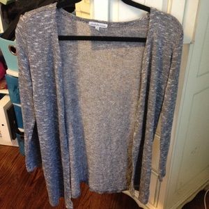 Black and White Marbled Cardigan